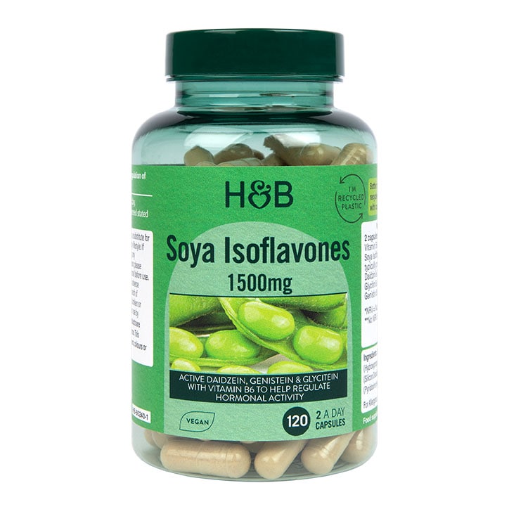 Holland & Barrett Soya Isoflavones 1500mg 120 Capsules